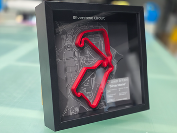 Silverstone F1 parcours