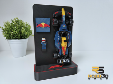 Universele LEGO F1 Display – Team naar keuze (zonder LEGO)