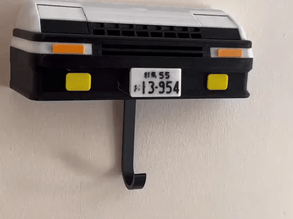 Toyota AE86 Trueno Pop-Up Sleutel houder