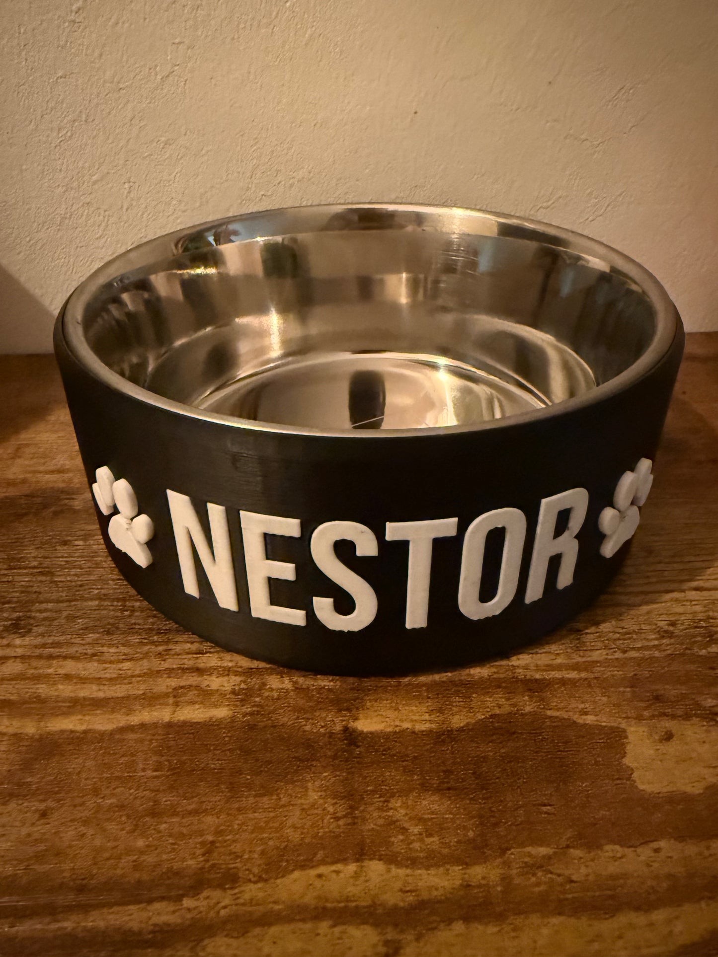 Gepersonaliseerde honden eet-drinkbak