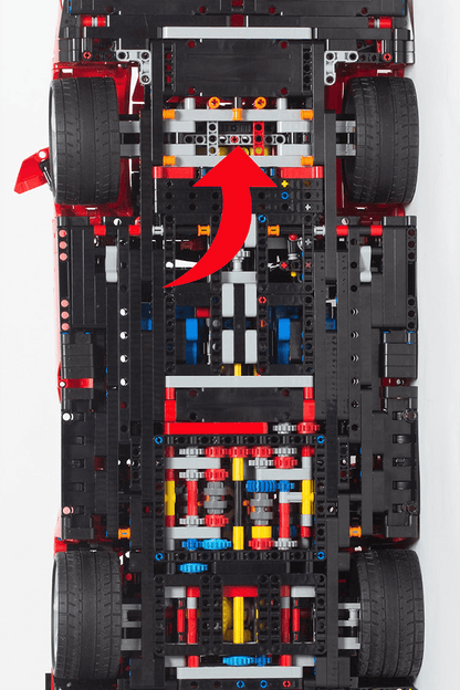 Muurbeugel voor LEGO Technic Ferrari Daytona SP3